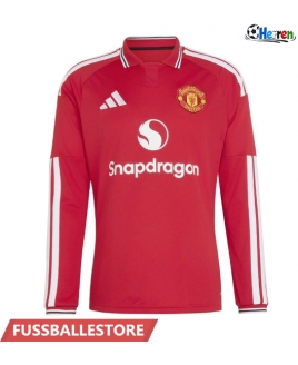 Günstige Manchester United Heimtrikot 2026-27 Langarm